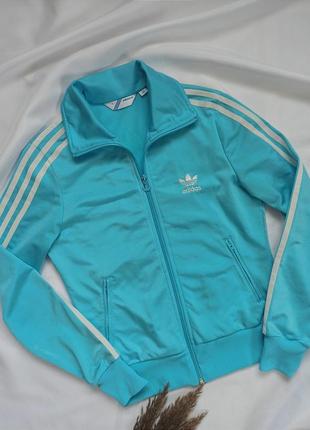 Синя кофта adidas