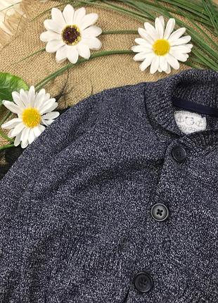 Синя кофточка на 6-9 міс 2