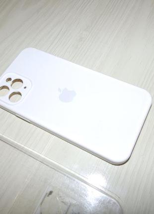 Чехол silicone case full camera protective для apple iphone 11 pro2 фото