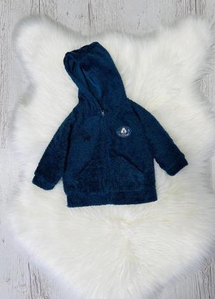 Теплая кофта худи флиска 68р
