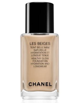 Тональний крем chanel les beiges healthy glow foundation hydration and longwear в301 фото