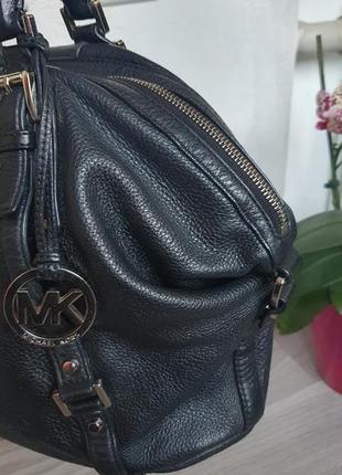 Кожаная сумка michael kors3 фото