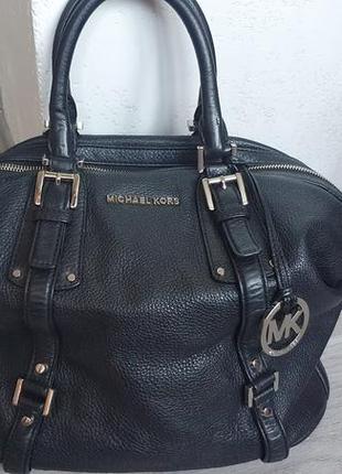 Кожаная сумка michael kors