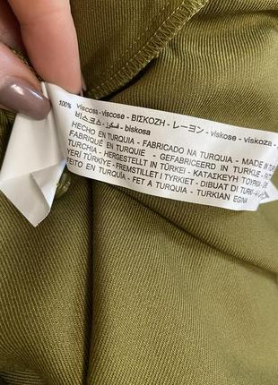 Подовжена сорочка-туніка з вузлом zara6 фото