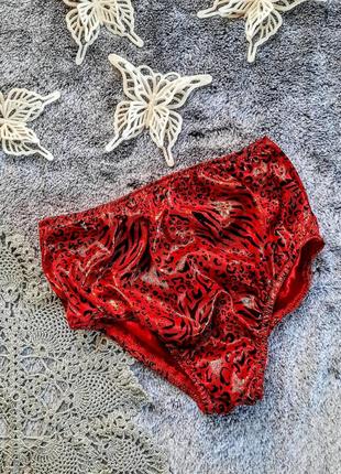 Сексуальное женское белье красные трусики высокая посадка соблазнительное белье1 фото