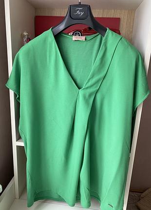 Блузка triangle peserico massimo dutti sandro