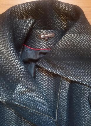 Утеплённое шерстяное пальто monton на р.s-м5 фото