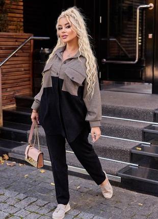 Костюм двійка вельветовий3 фото