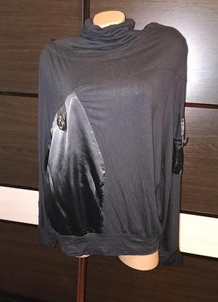 Асимметричный комбинированный джемпер  watter lily