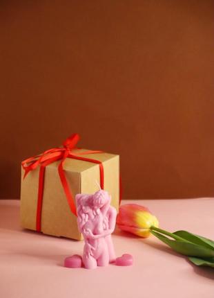 Свічка «закохана пара» із соєвого воску