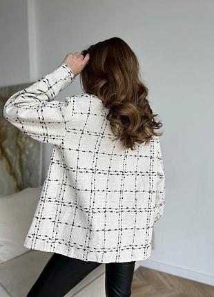 Удлиненная рубашка, которая сочетается абсолютно со всем🕊, мод бб-88275 фото