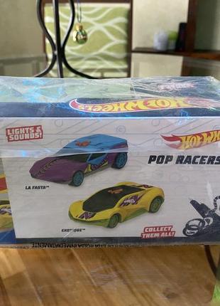 Hot wheels pop racers интерактивная машинка 5