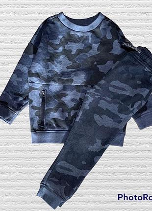 Теплий костюм на байці штани next світшот tu.