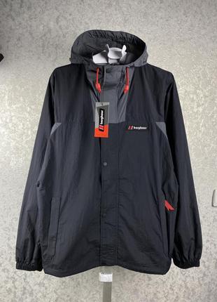 Мужская ветровка berghaus windbreaker 21 waterproof jacket1 фото