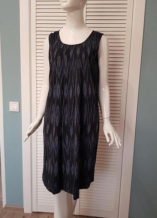 Легкое качественное хлопковое платье свободного фасона monsoon