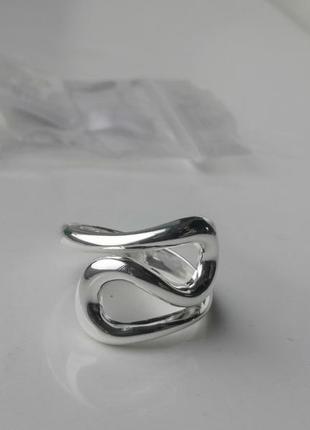 Посеребренное кольцо 5