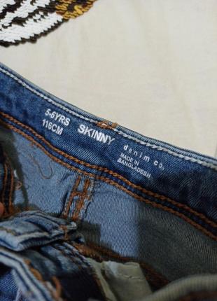 Комплект джинсові шорти та футболка3 фото