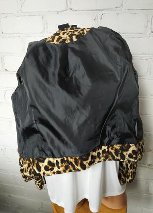 Куртка косуха леопардова котон7 фото