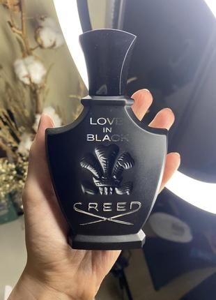 Отливант распив нишевых creed - love in black 🖤оригинал! ниша пробник крид - «лав ин блэк» миниатюра делюсь!