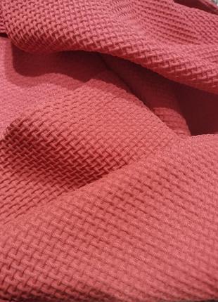 Акция 1+1=3🤩🤑вафельное платье с акцентом вырезом