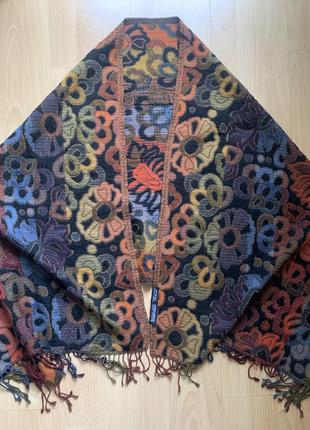 Шерстяной 100% wool шарф, палантин passigatti7 фото