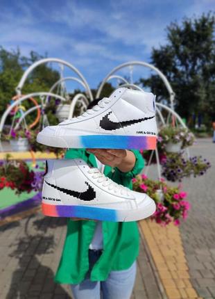 Женские кроссовки nike blazer have a good day