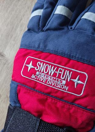 Фирменные мужские лыжные спортивные перчатки thinsulate, германия. размер 10.