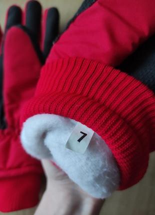 Фирменные мужские лыжные спортивные перчатки thinsulate, германия.  размер 7.8 фото
