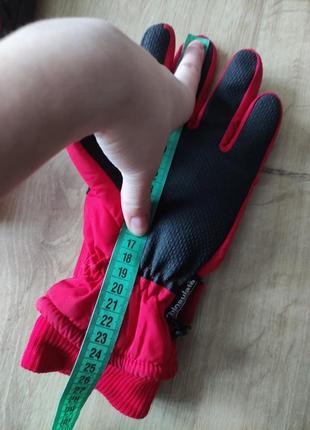 Фирменные мужские лыжные спортивные перчатки thinsulate, германия.  размер 7.9 фото