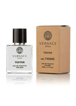 Туалетная вода-тестер чел. 50мл versace eros тмоае