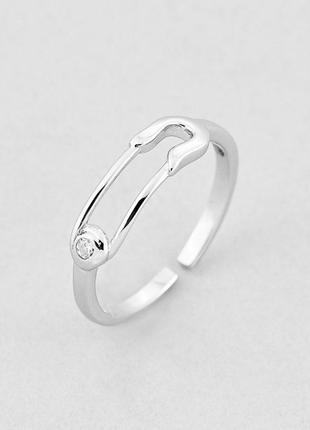 Серебро 925 кольцо шпилька минимализм