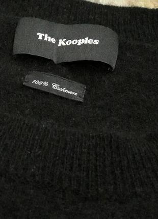 Шикарний чорний кашеміровий з драконами светр дорогого бренду the kooples9 фото