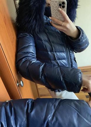 Куртка с песцом на капюшоне 2