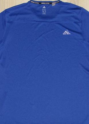 Оригинальная стильная футболка adidas (running), size l (супер цена!)8 фото