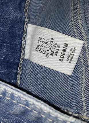 Джинсовий комбінезон h&m на 7-8 років 6