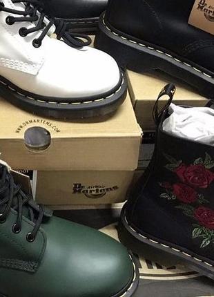 Кожаные ботинки dr. martens5 фото