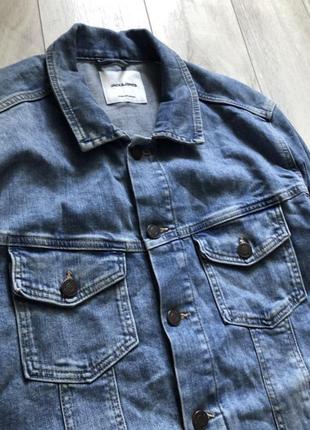 Джинсовая куртка jack jones levis hilfiger3 фото