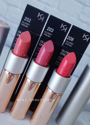 Glossy dream sheer lipstick кремова губна помада kiko milano!2 фото