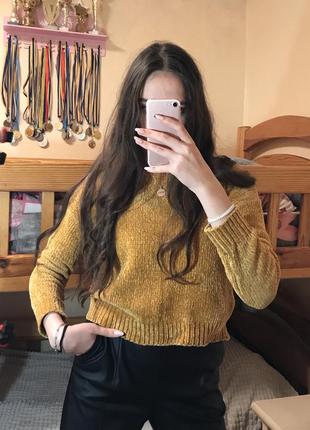 Желтый свитер2 фото