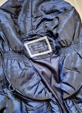 Батальная куртка хамелеон фирменная теплая дутая стильная синяя9 фото