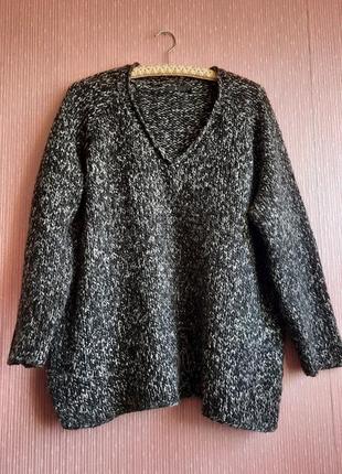 Дизайнерський стильний універсальний теплий светр як rundholz cos crea ahlens швеція5 фото