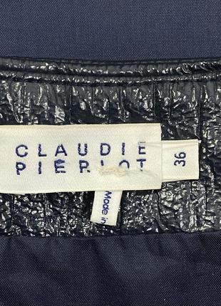 Юбка claudie perlot под лаковую кожу3 фото