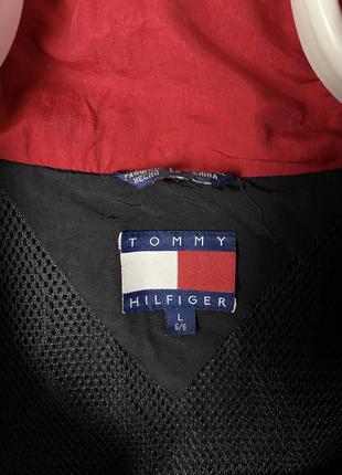 Винтажная куртка ветровка tommy hilfiger8 фото
