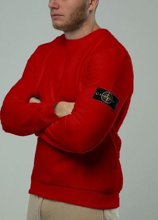 118463074 WESC 90s mike speed Hoodie met logo Stone island crewneck sweatshirt red 1500