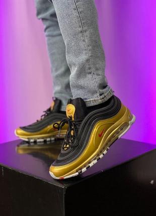 Женские кроссовки nike air max 97 metallic gold / smb2 фото