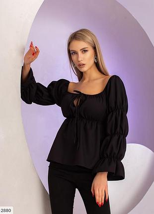 Чорна блуза,сорочка