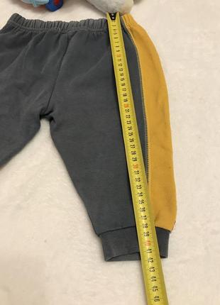 Штани спортивні байкові на 1-2 роки,штани утеплені флісом3 фото