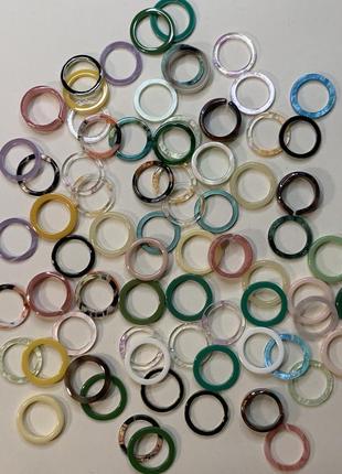 Каблучка з епоксидної смоли каблучка з акрілу акрілова каблучка