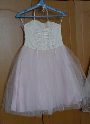 Праздничное платье на 7-8 лет2 фото