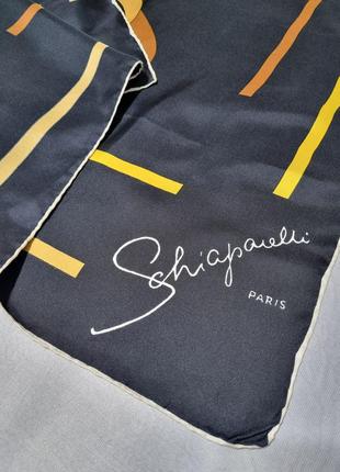 Дизайнерский шелковый платок schiaparelli2 фото
